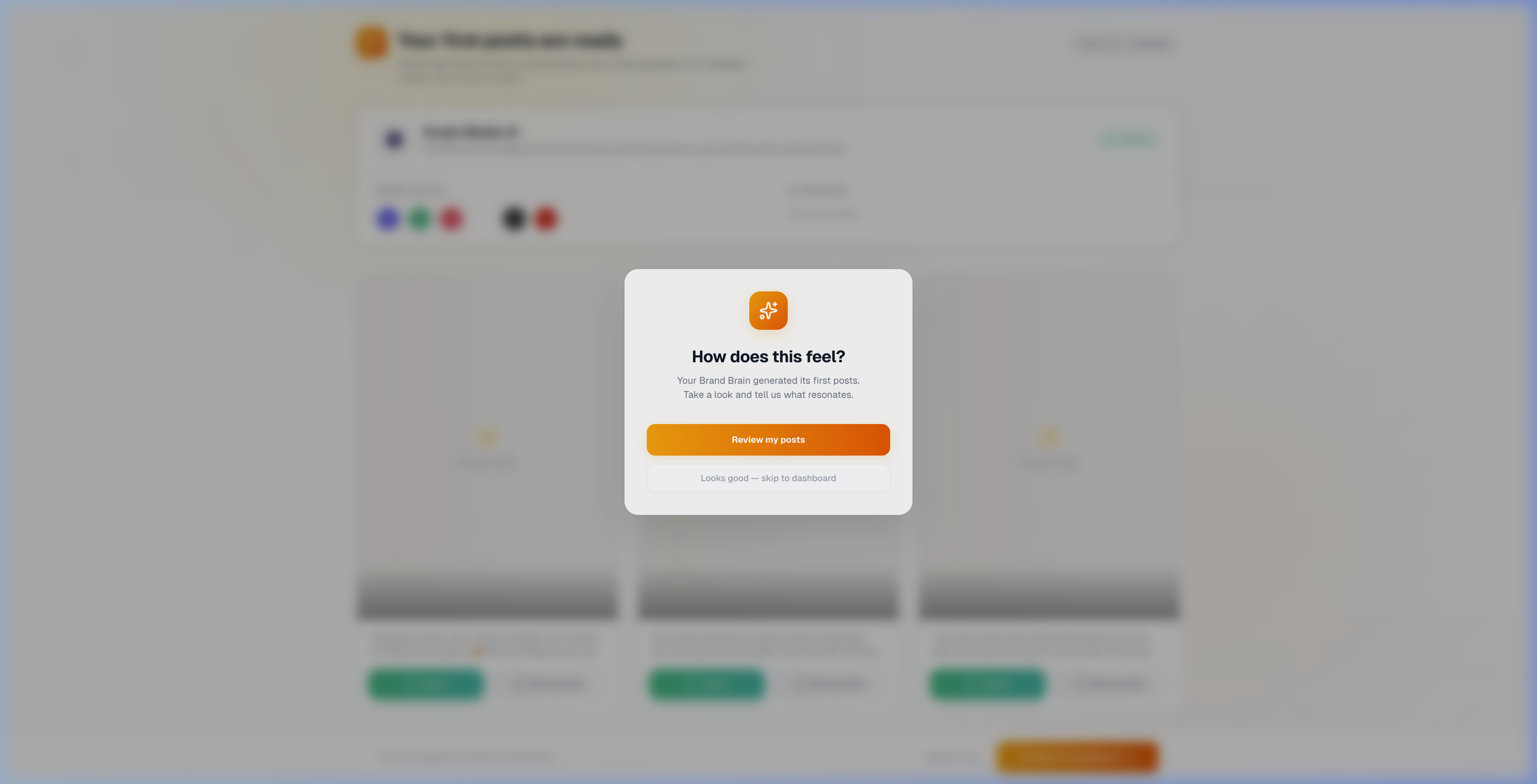 La IA procesando y construyendo tu Brand Brain