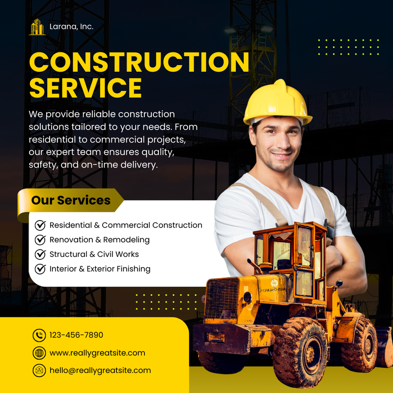 Build with confidence. Our expert constr